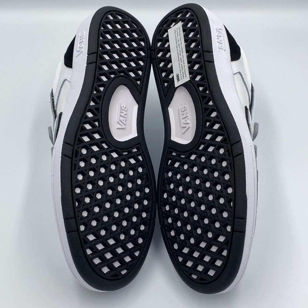 Vans Lowland CC V Shoes ComfyCush Men's Size 7 Black True White VN000CTH6BT NIB - Picture 8 of 9